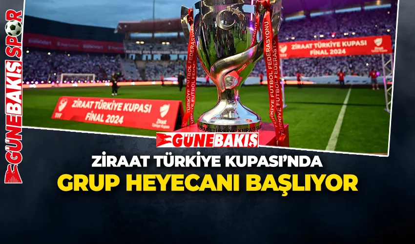 Ziraat Türkiye Kupası’nda Grup Heyecanı Başlıyor