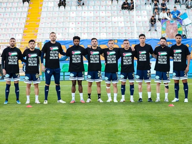 Erzurumspor’dan Filistin’e destek  çağrısı

