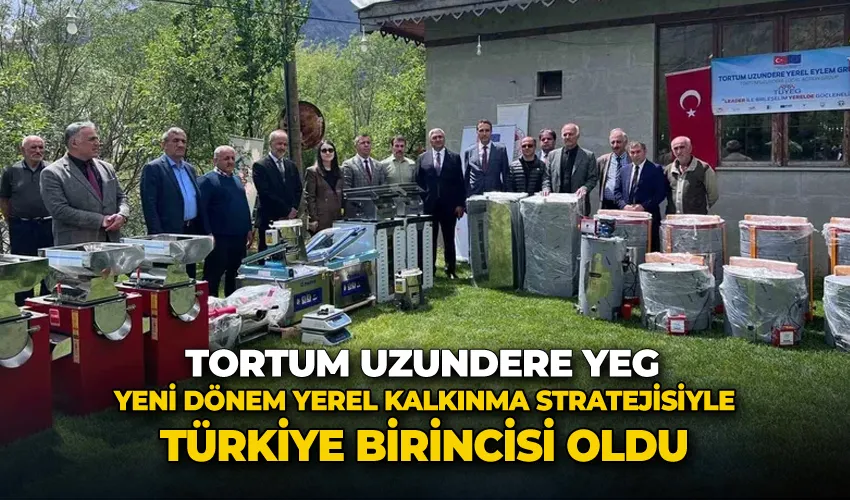 Tortum Uzundere YEG, Yeni dönem yerel kalkınma stratejisiyle Türkiye birincisi oldu