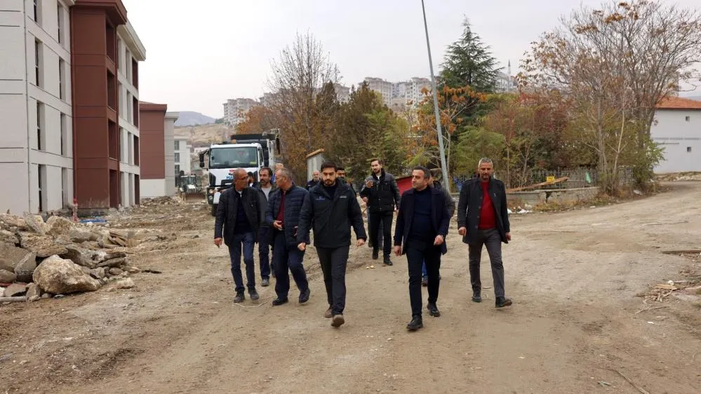 Başkan Ulutaş rezerv alanlarındaki çalışmaları inceledi