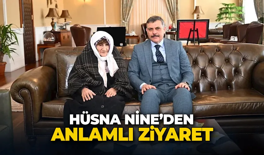 Hüsna Nine’den anlamlı ziyaret