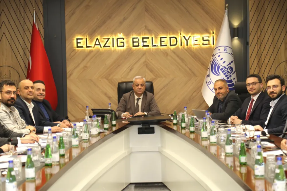 Elazığ’da altyapı koordinasyon toplantısı yapıldı