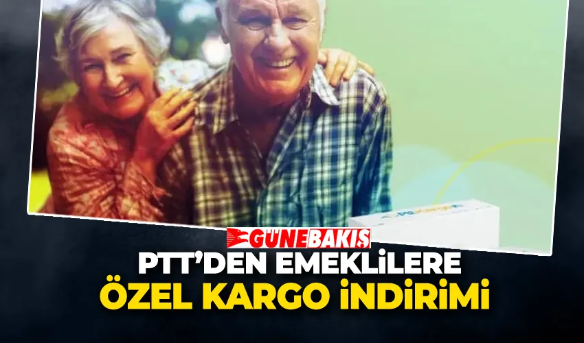 PTT’den Emeklilere Özel Kargo İndirimi