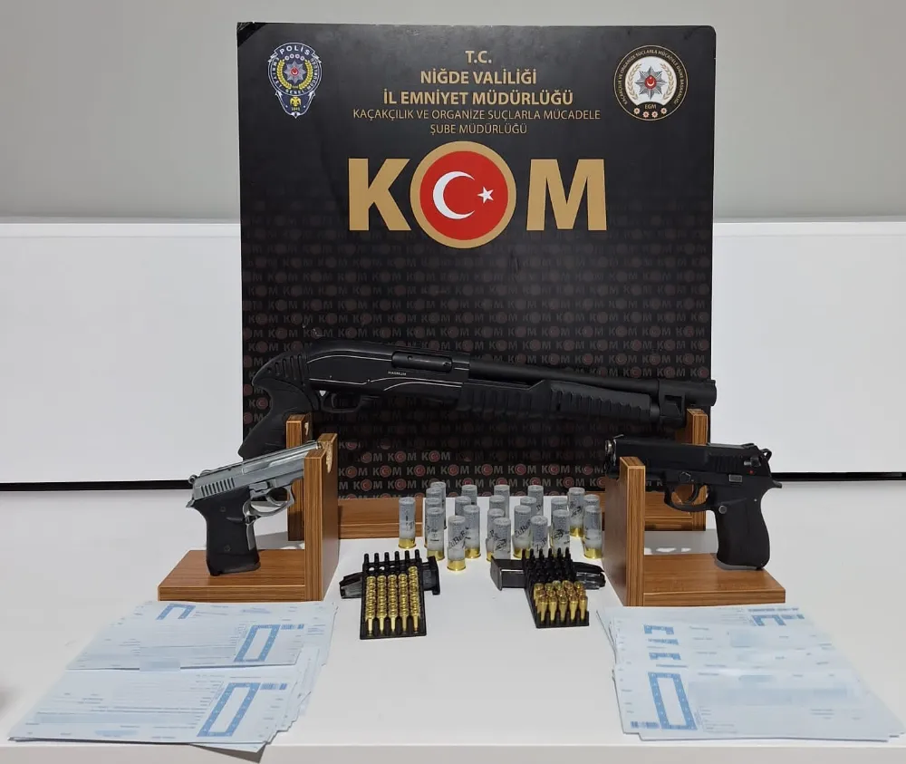 Niğde’de belgede sahtecilik operasyonu