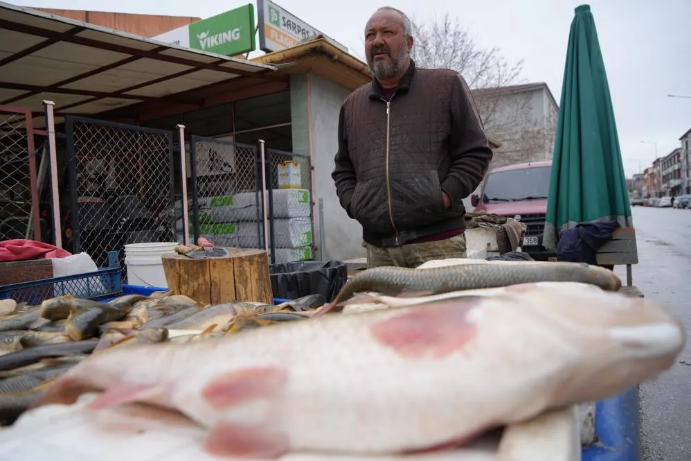 Erzincan’da Fırat balığı 250 TL’den alıcı buluyor
