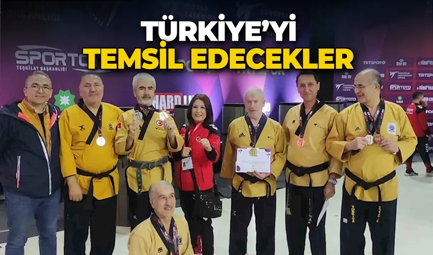 Türkiye’yi temsil edecekler