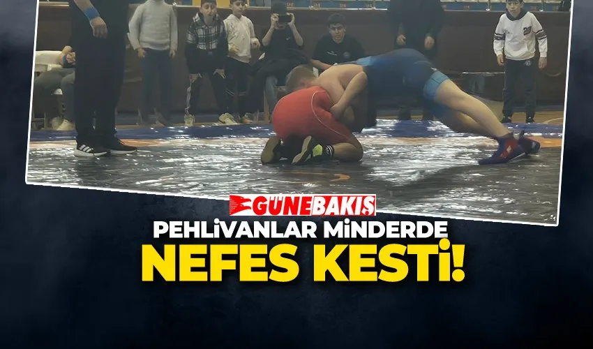 PEHLİVANLAR MİNDERDE NEFES KESTİ!