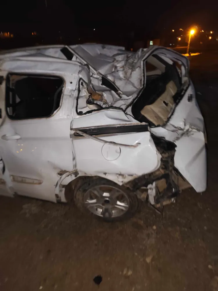 Kontrolden çıkan otomobil takla attı: 1 yaralı