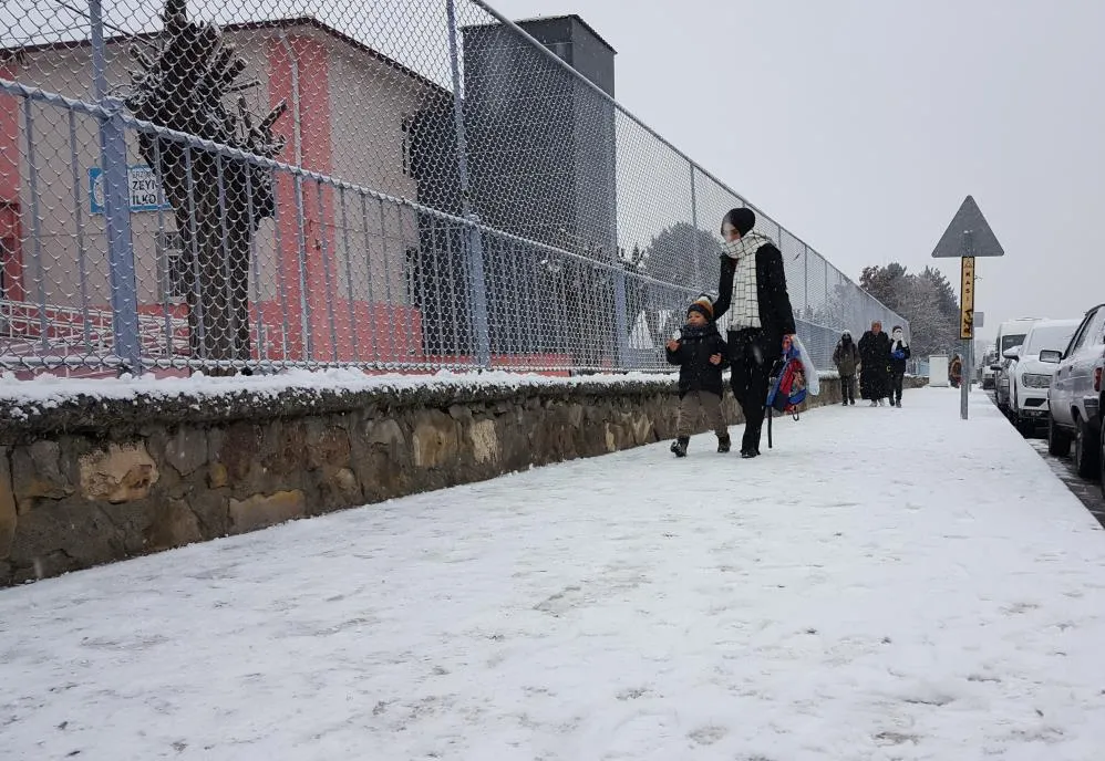 Erzincan ilkbaharda kışı yaşıyor