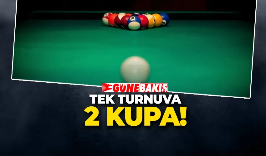 TEK TURNUVA 2 KUPA !