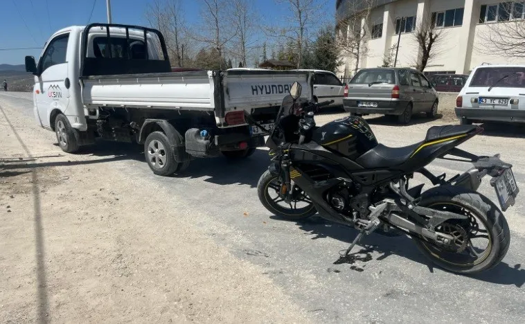 Tavşanlı’da trafik kazası, 1 yaralı