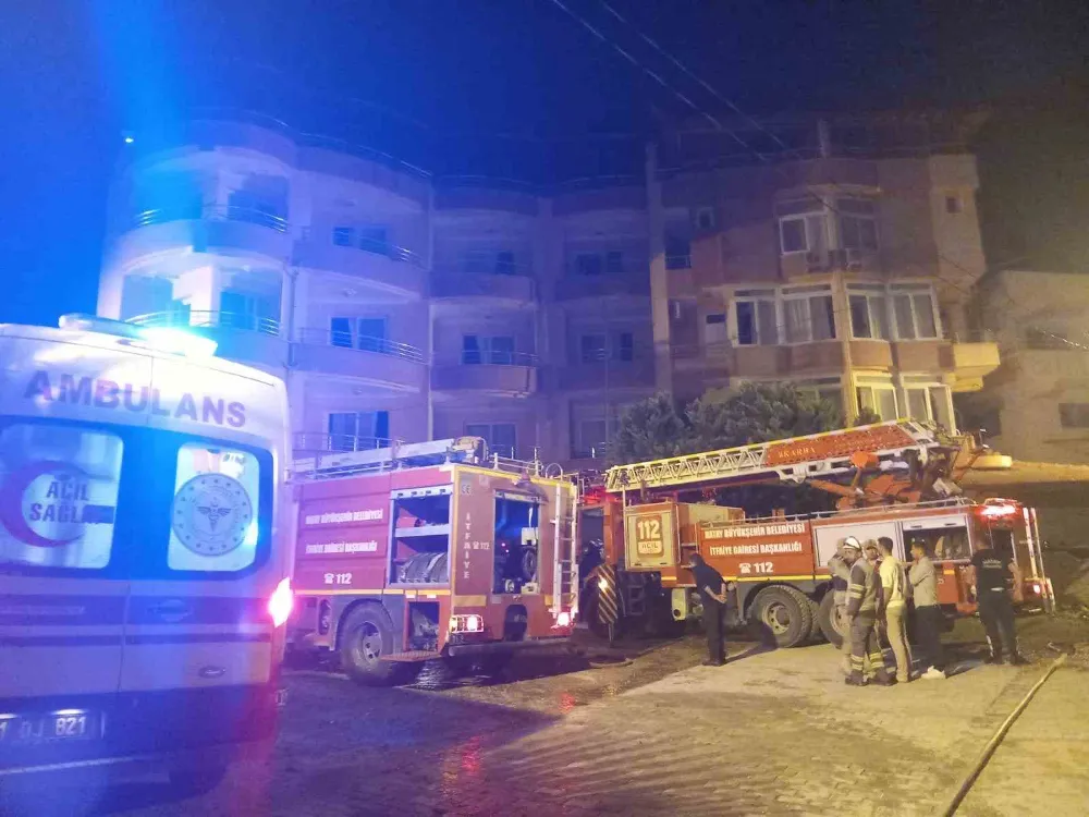 Otelde çıkan yangın büyümeden söndürüldü