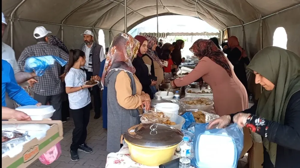 Dilek Mahallesi Gazze için tek yürek oldu