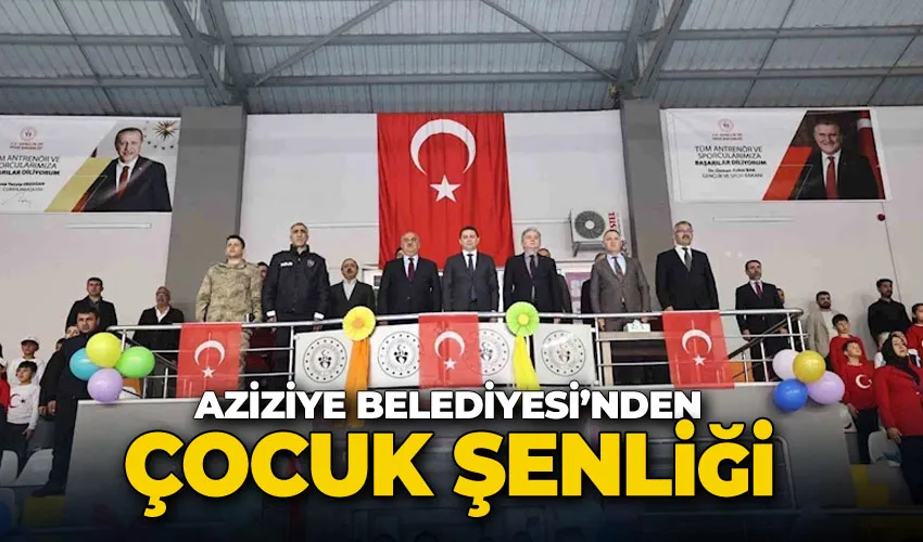 Aziziye Belediyesi’nden Çocuk Şenliği
