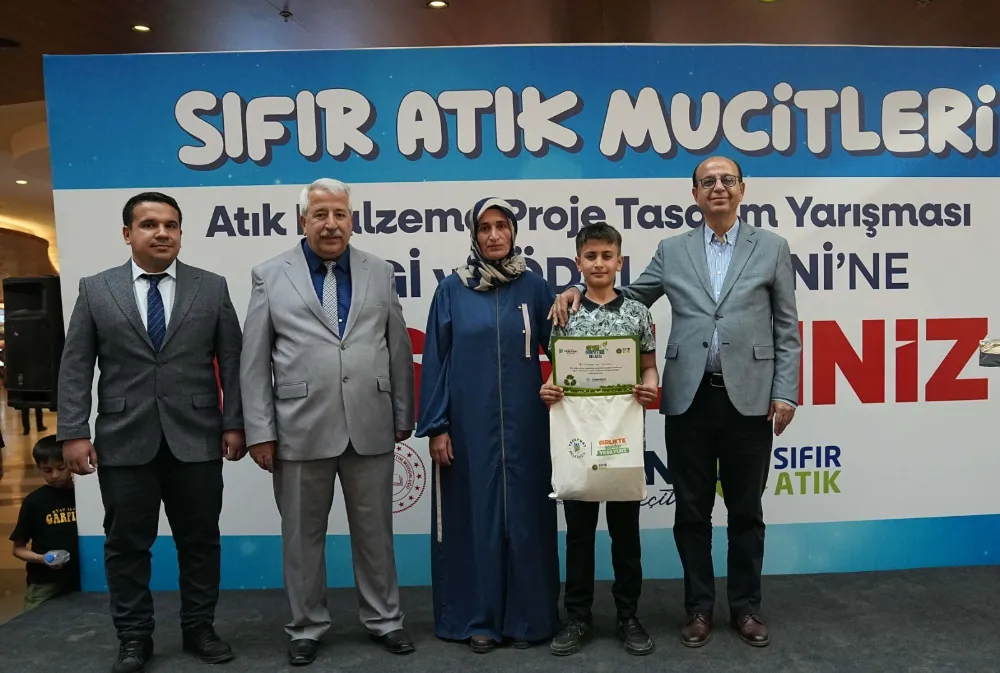Yeşilyurt’ta çevre için yarıştılar, geleceğe umut oldular