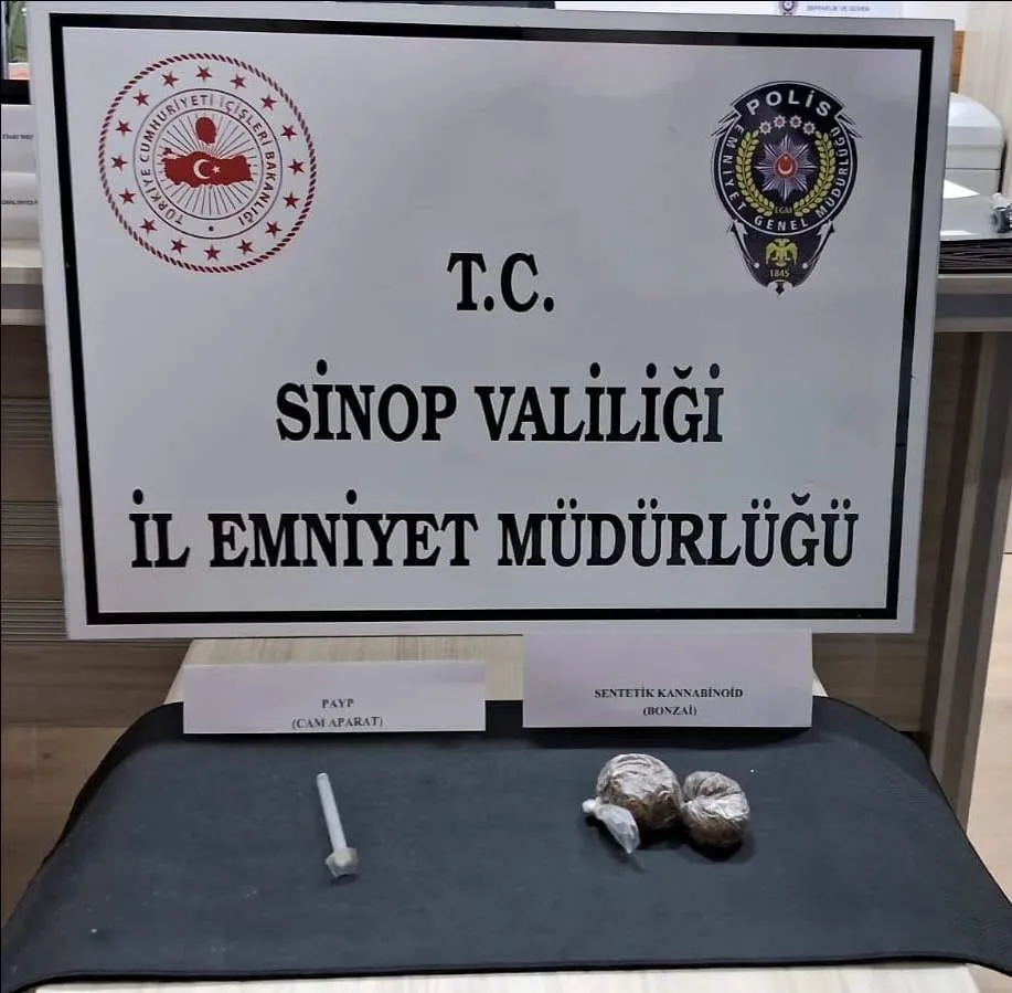 Sinop’ta uyuşturucu ve silah operasyonu