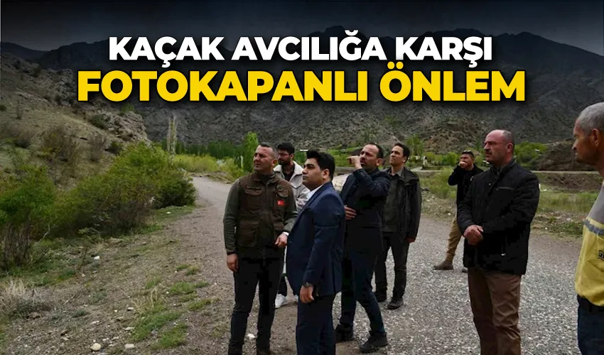 Kaçak avcılığa karşı fotokapanlı önlem