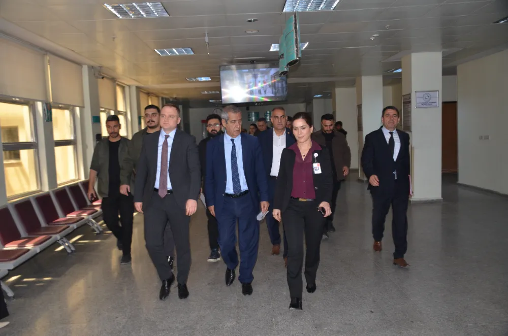 Bulanık İnsan Hakları Kurulu üyeleri hastaneyi ziyaret etti