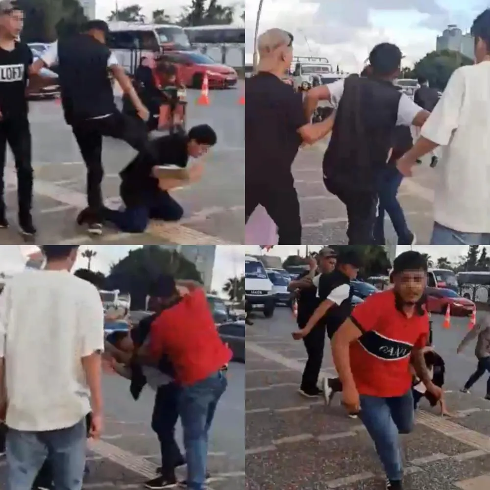 17 yaşındaki genci gasbedemeyince böyle dövdüler