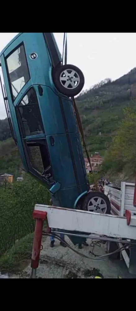 Giresun’da trafik kazası
