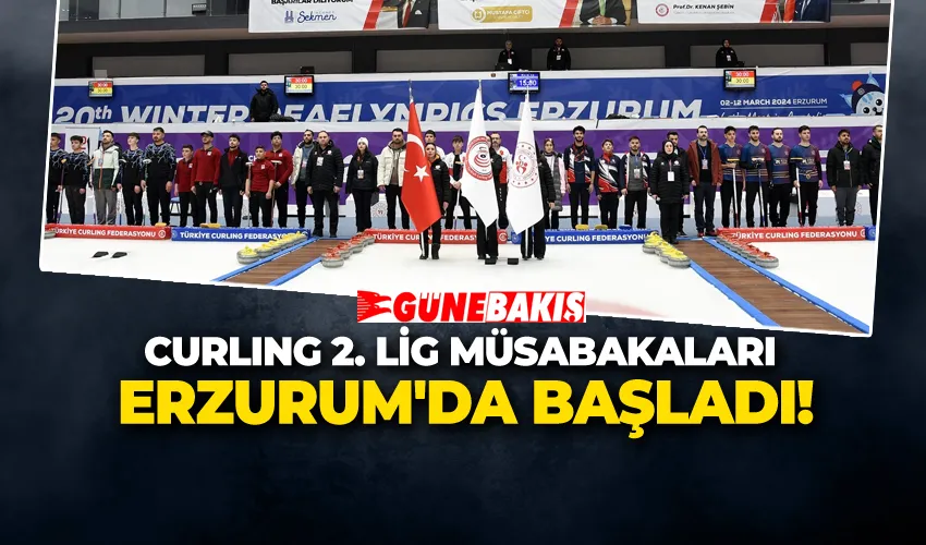 Curling 2. Lig Müsabakaları Erzurum