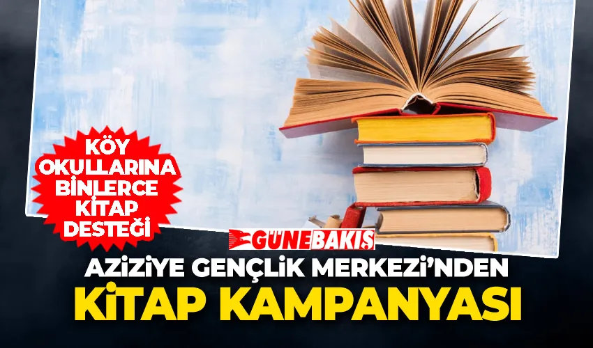 Aziziye Gençlik Merkezi’nden Kitap Kampanyası
