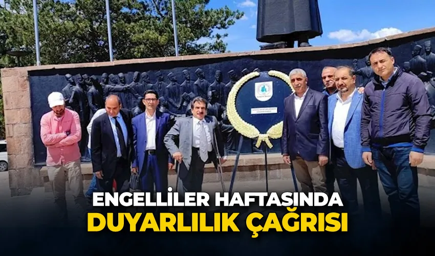 Engelliler haftasında duyarlılık çağrısı