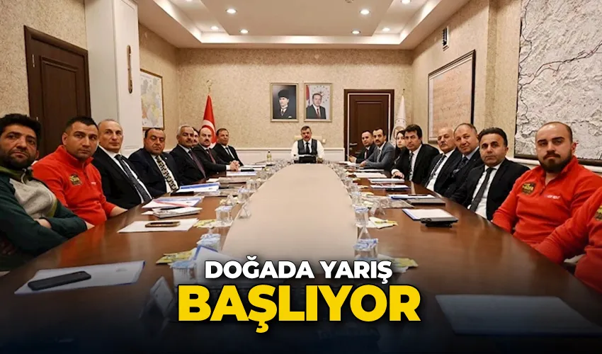 Doğada yarış başlıyor