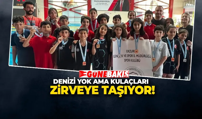 Denizi Yok Ama Kulaçları Zirveye Taşıyor!