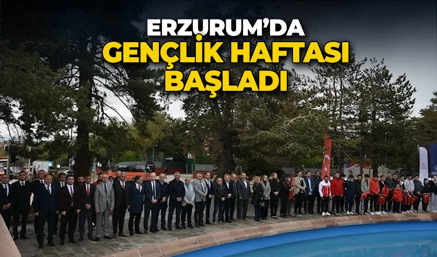 Gençlik haftası başladı