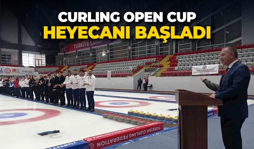 Curling Open Cup heyecanı başladı