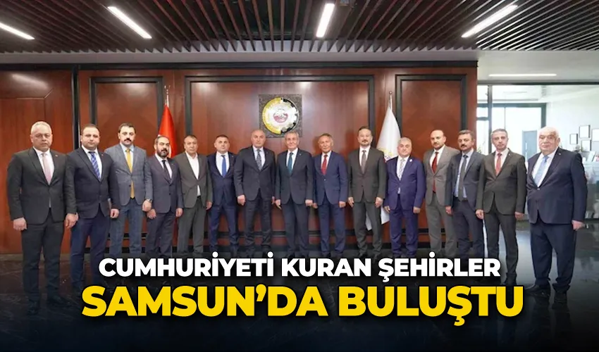 Cumhuriyeti kuran şehirler buluştu