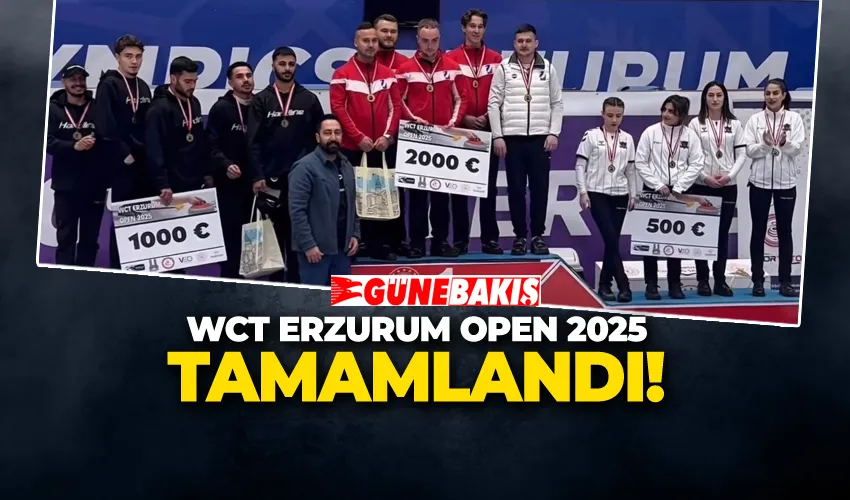 WCT ERZURUM OPEN 2025 TAMAMLANDI!