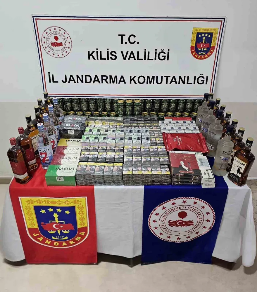 Kilis’te kaçakçılık operasyonu