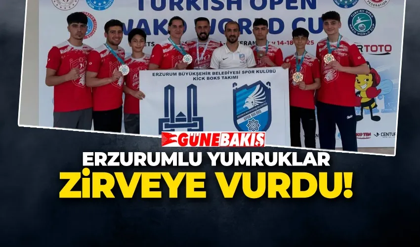 ERZURUMLU YUMRUKLAR ZİRVEYE VURDU!