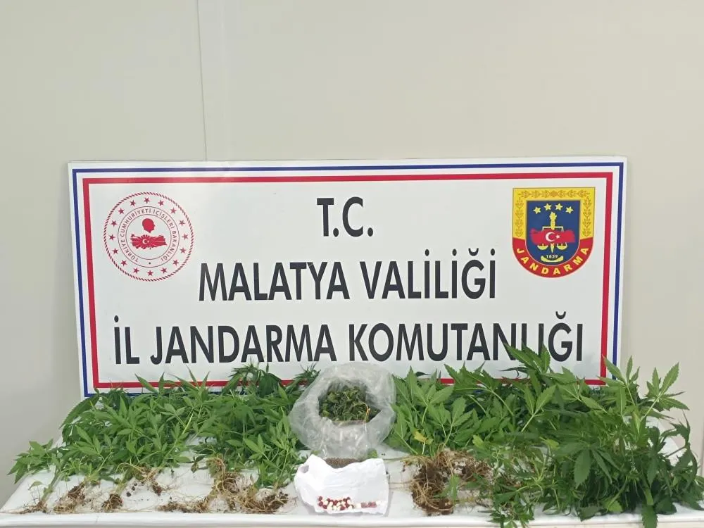 Malatya’da uyuşturucu operasyonu