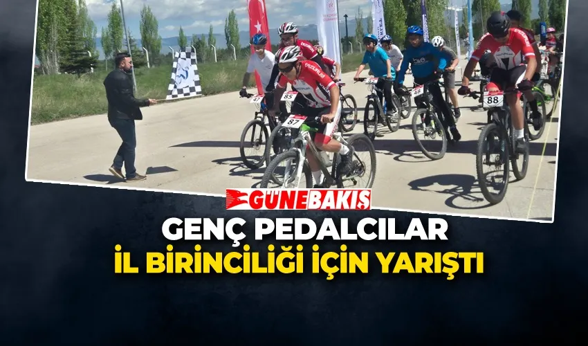 GENÇ PEDALCILAR İL BİRİNCİLİĞİ İÇİN YARIŞTI