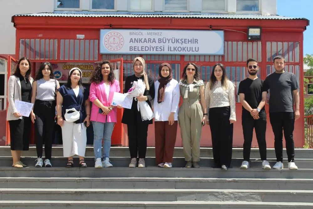 Bingöl’de ilkokul öğrencilerine 