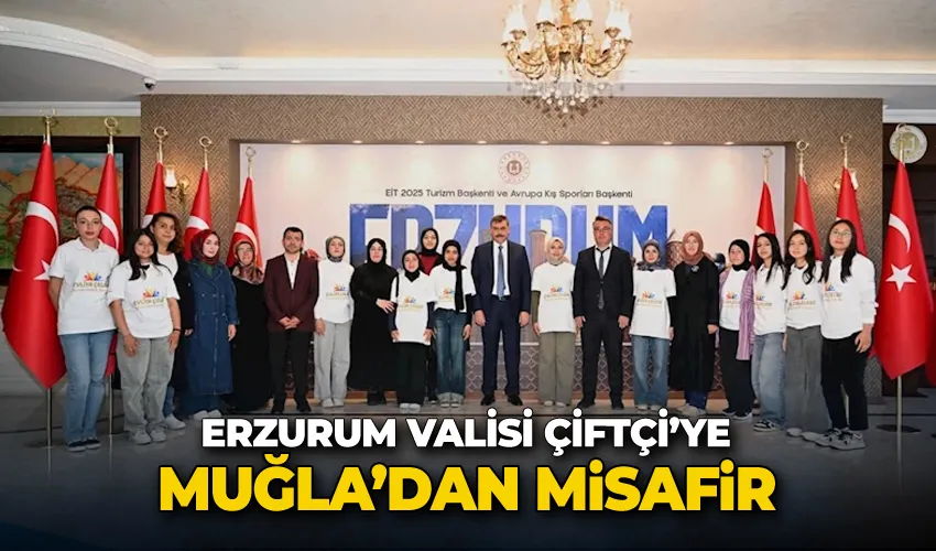 Vali Çiftçi’ye Muğla’dan misafir geldiler