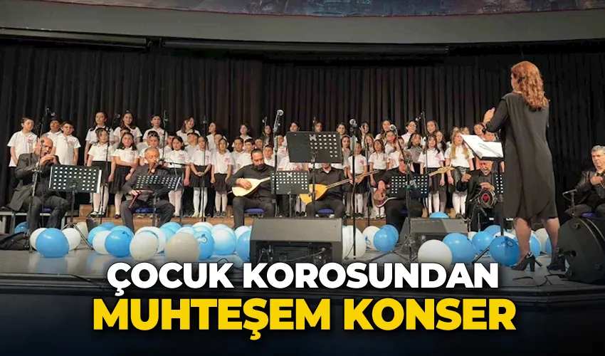 Çocuk korosundan muhteşem konser