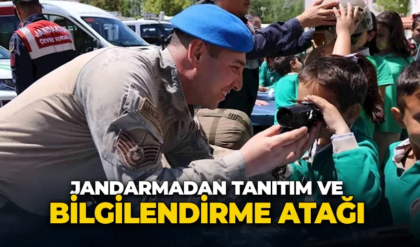 Jandarmadan tanıtım ve bilgilendirme atağı