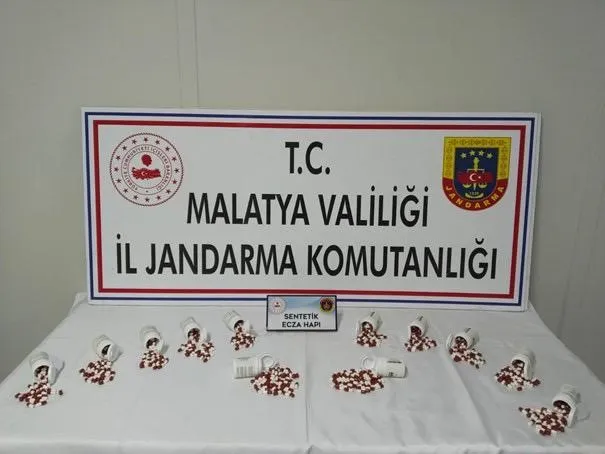 Malatya’da jandarmadan uyuşturucu operasyonu