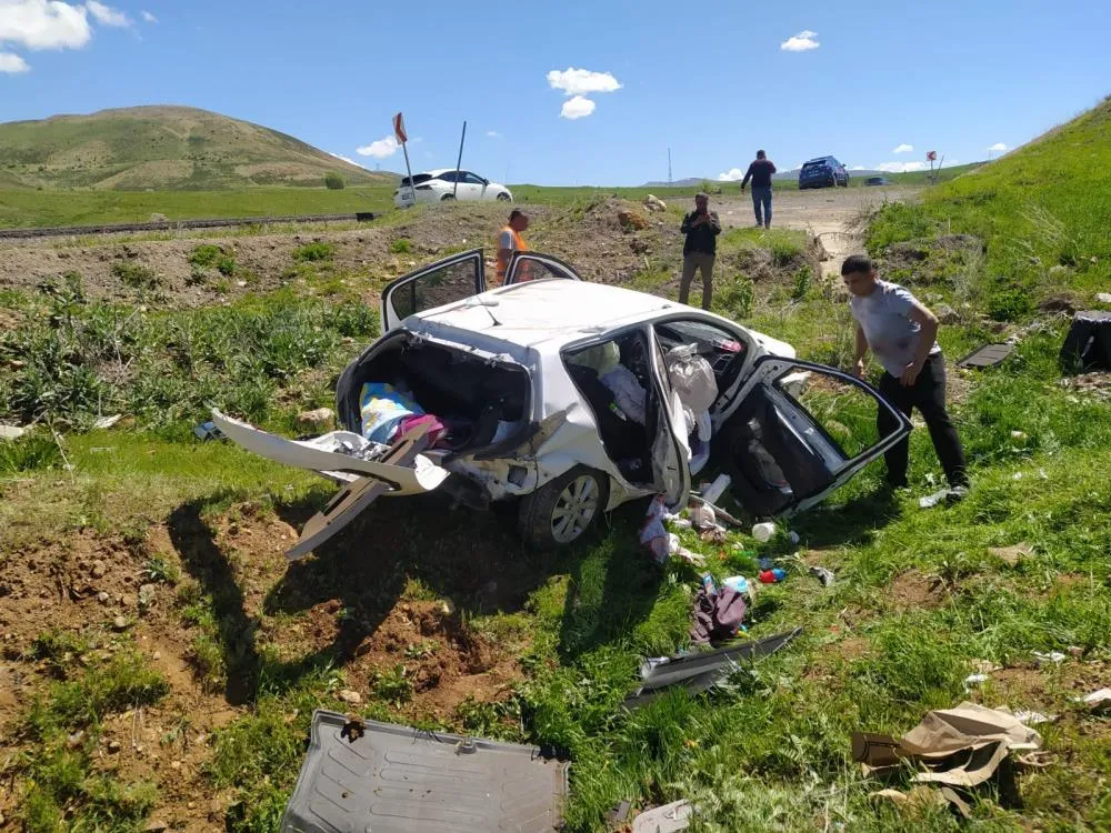 Bingöl’de trafik kazası