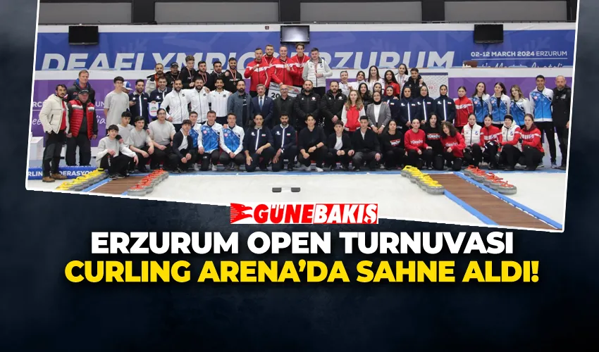 ERZURUM OPEN TURNUVASI CURLING ARENA’DA SAHNE ALDI!