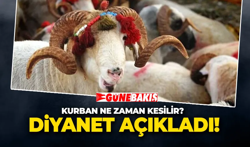 Kurban Ne Zaman Kesilir? Diyanet Açıkladı