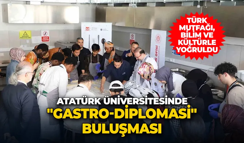 Atatürk Üniversitesinde 