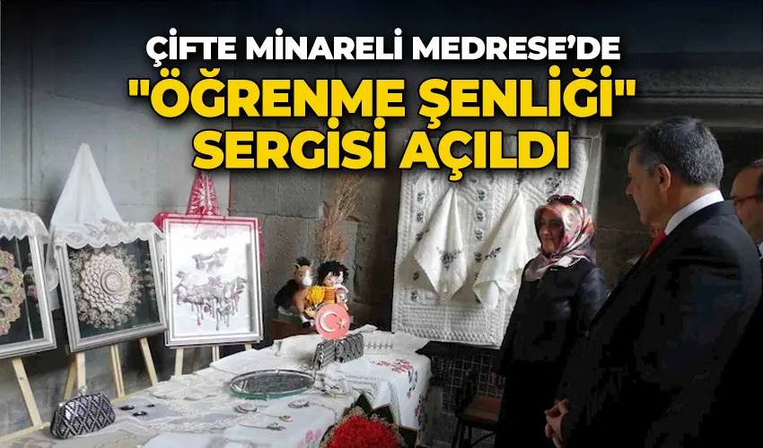 Çifte Minareli Medrese’de 