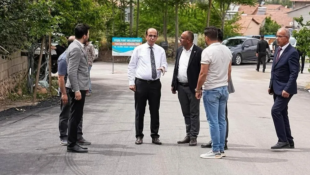 Yeşilyurt’ta ulaşım altyapısı güçleniyor