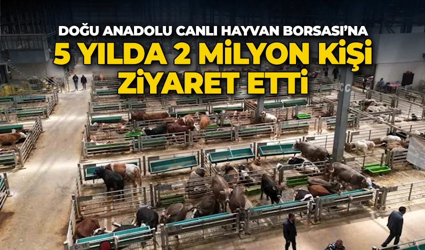 5 yılda 2 milyon kişi ziyaret etti