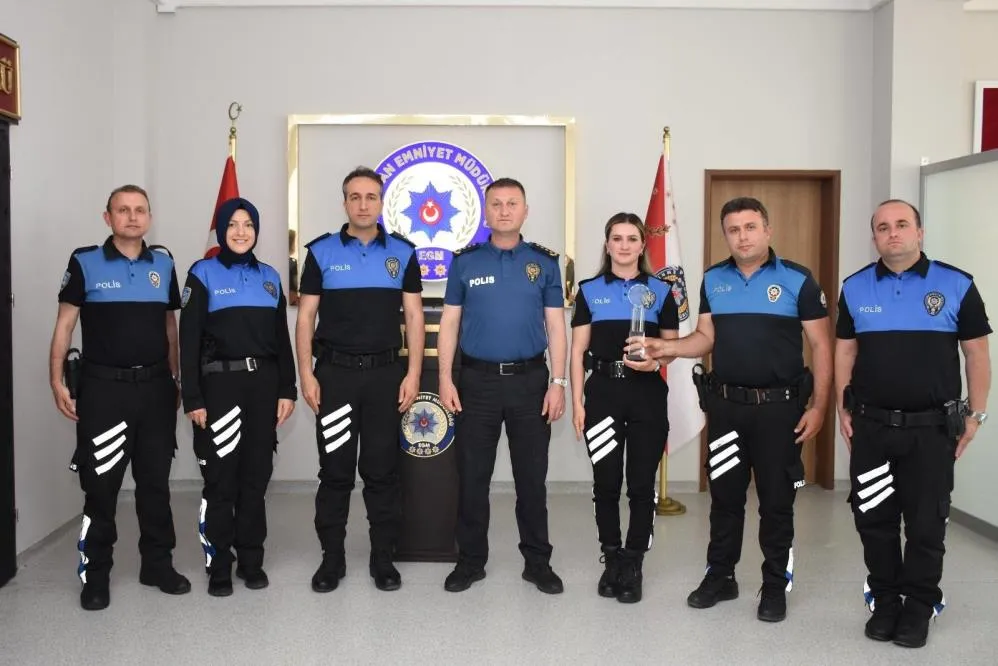 Erzincan Emniyeti Türkiye ikincisi oldu